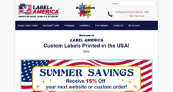 Desktop Screenshot of labelamerica.com